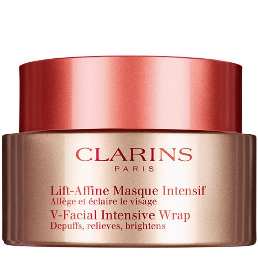 Clarins V-Facial Intensive Wrap Depuffing Face Mask. NWOT.